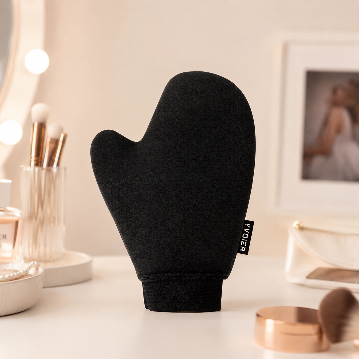 Black Self Tanner Mitt
