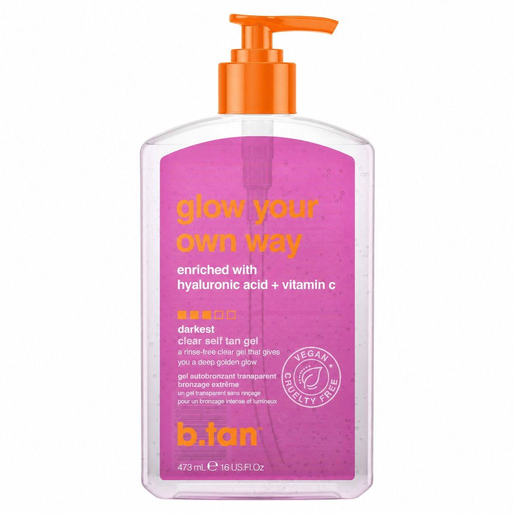 Dark Clear Self Tan Gel | Glow Your Own Way