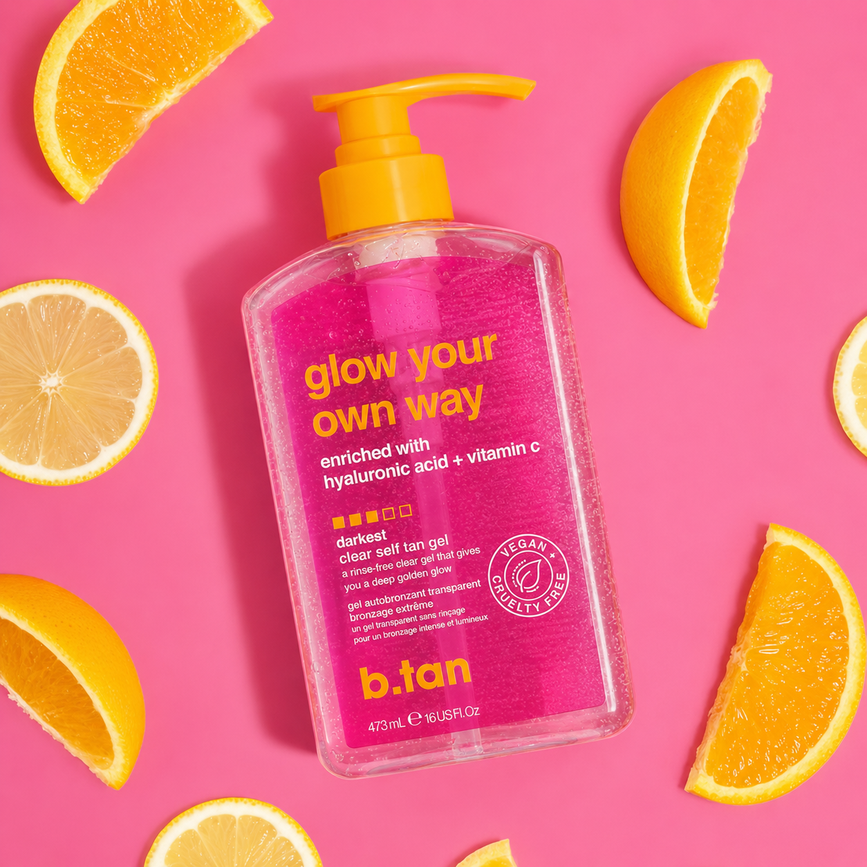 Dark Clear Self Tan Gel | Glow Your Own Way