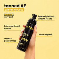 Very Dark Self Tanner Mousse | 1 Hour Express
